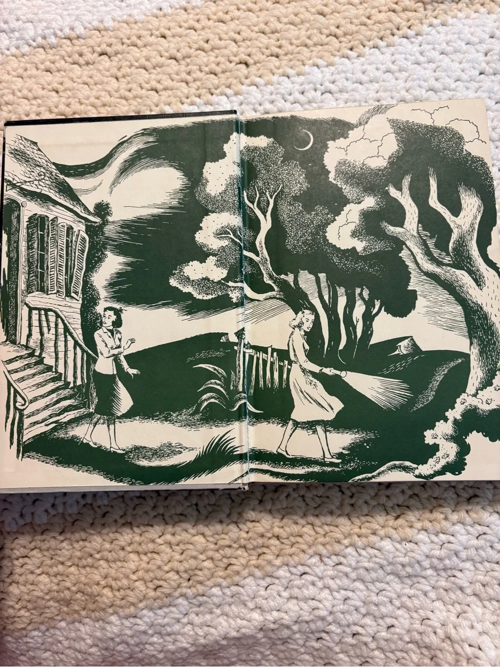 *Vintage* 1st Book The Dana Girls Mystery Stories By the Light of the Study Lamp